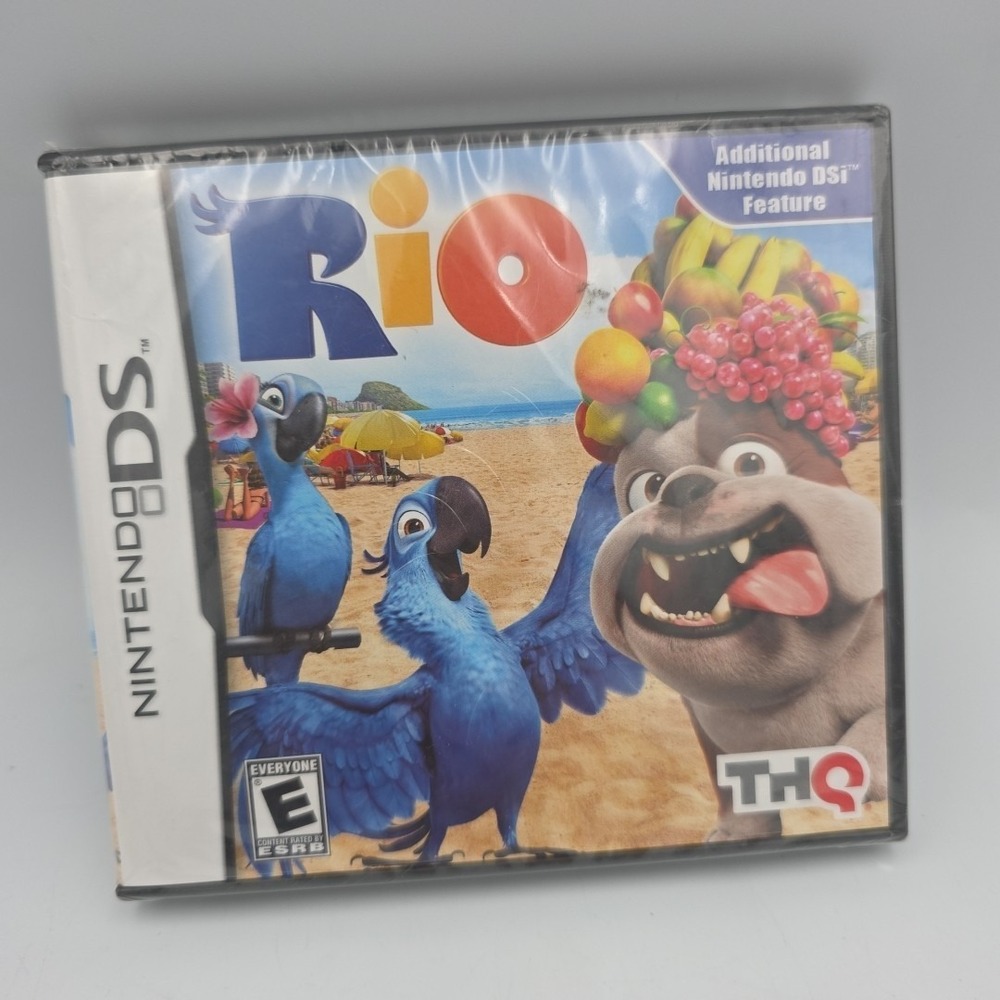 Rio (Nintendo DS, 2011) Game New Sealed Vintage Kids